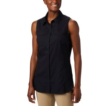 Columbia Ženske Košulje - Silver Ridge Lite Sleeveless Crne | FSZN-47568